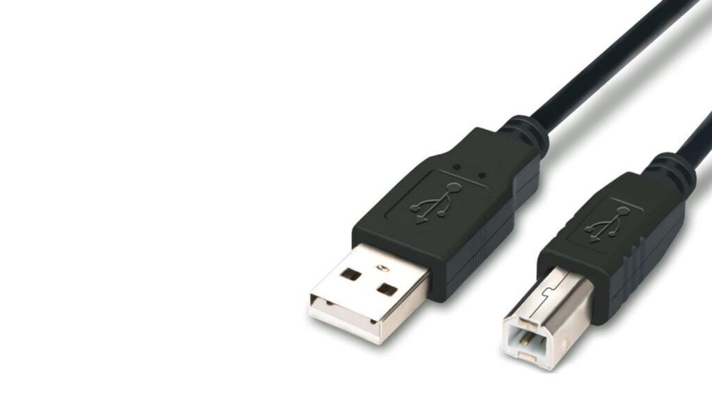 USB-A e usb-b
