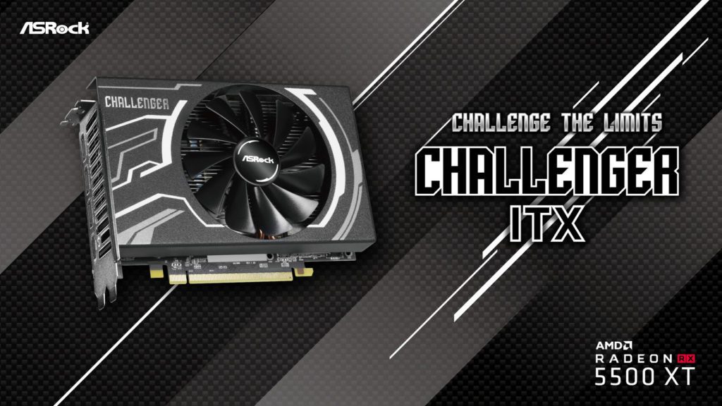 adeon RX 5500 XT Challenger ITX