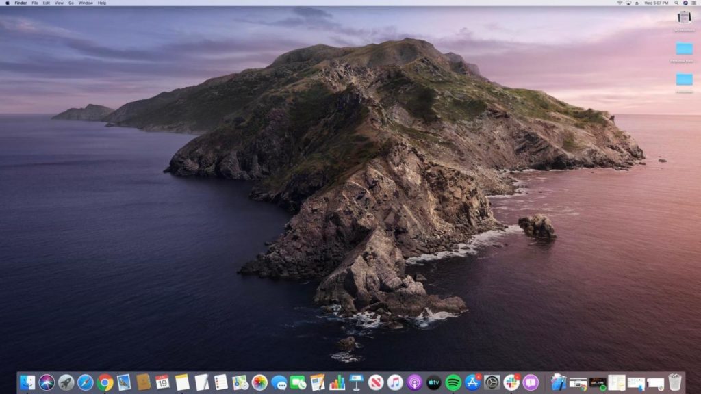como gravar a tela do macbook no macOS Catalina