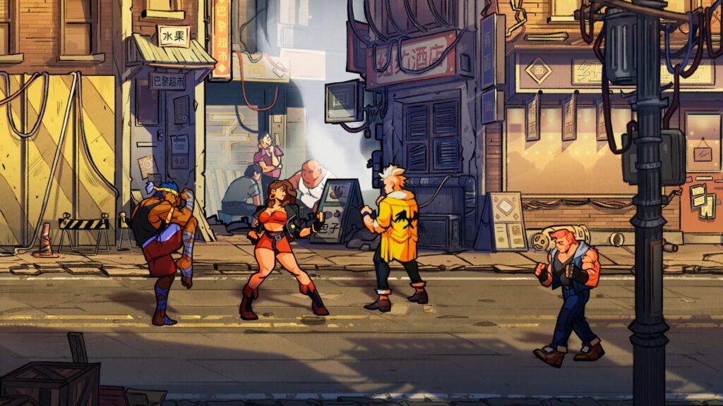 Streets of Rage 4 - um dos primeiros a receber ray tracing.