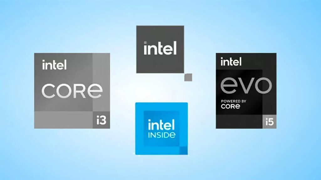 Novos Logos Intel