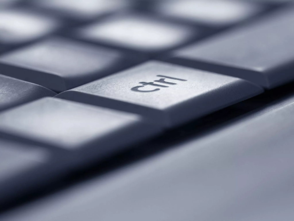 teclado botao control