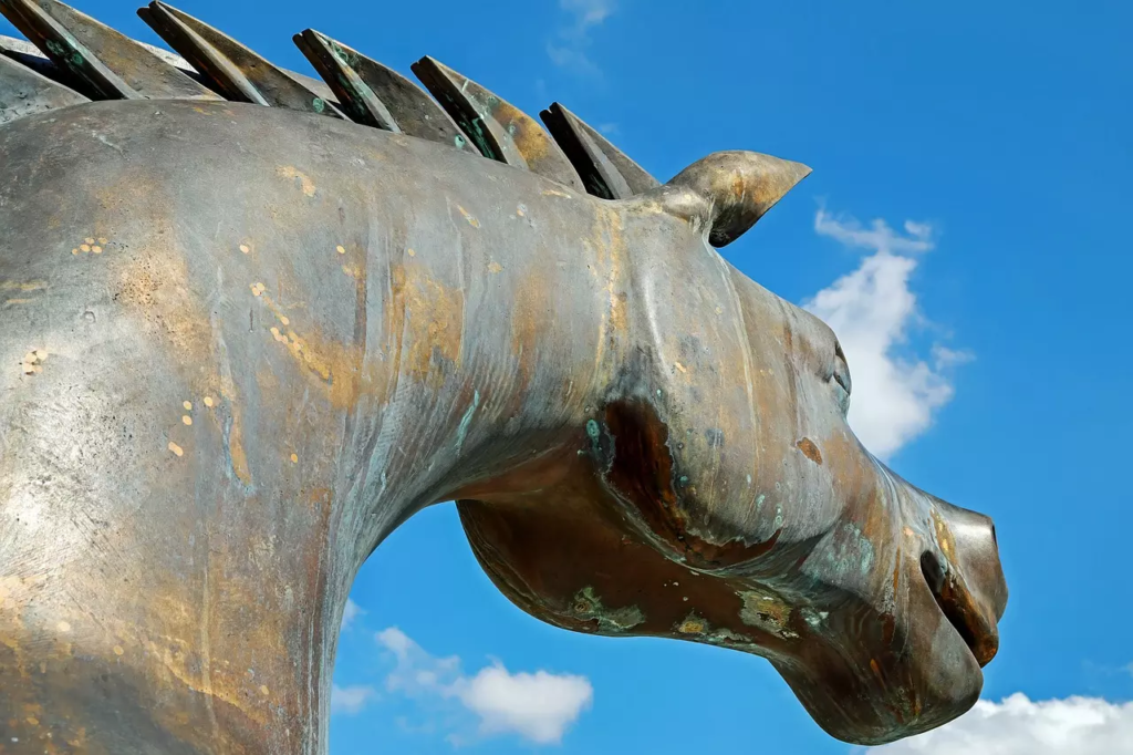 Estatua Cavalo de Troia