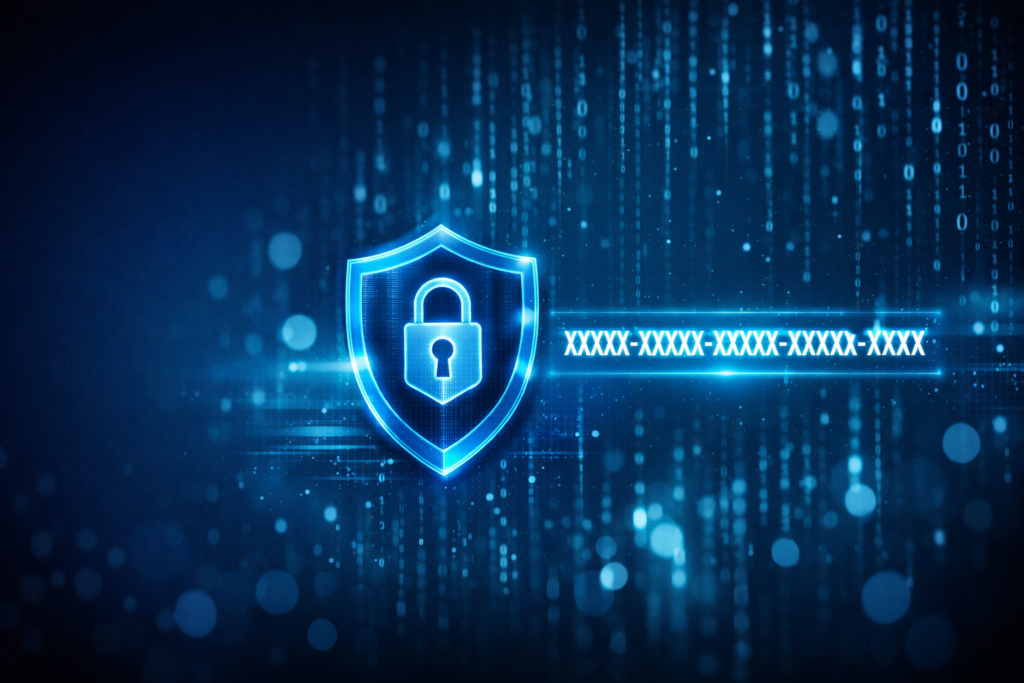 chave de produto / chave do produto