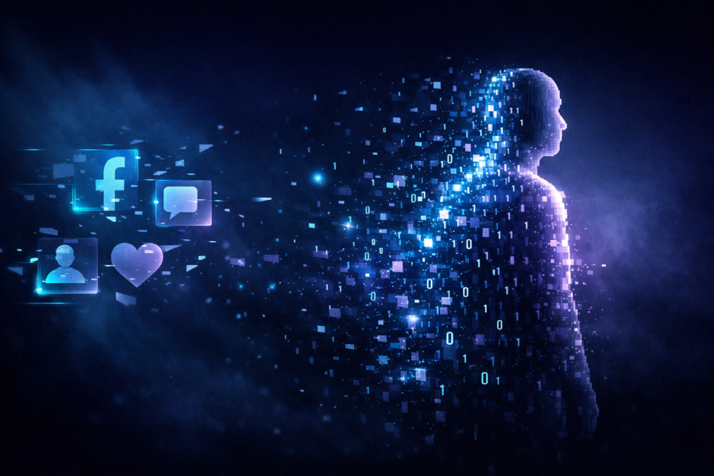 desaparecer no Facebook