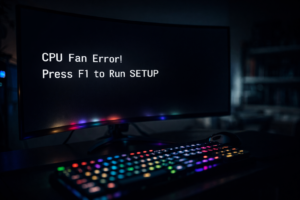 CPU FAN ERROR: Por que acontece e como corrigi-lo? 7 dicas top CPU FAN ERROR