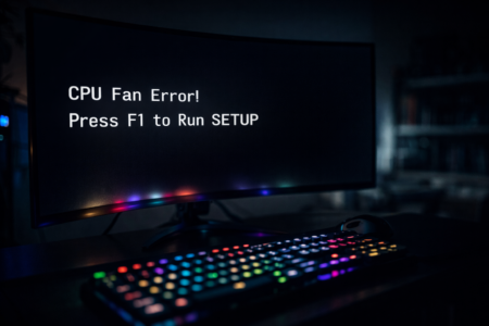 CPU FAN ERROR: Por que acontece e como corrigi-lo? 7 dicas top CPU FAN ERROR