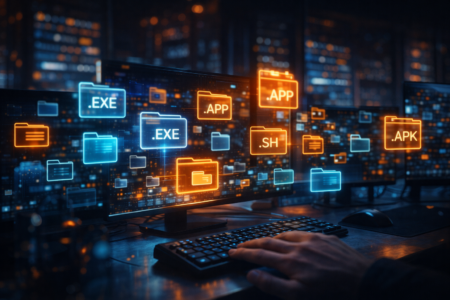 extensões de arquivo executáveis