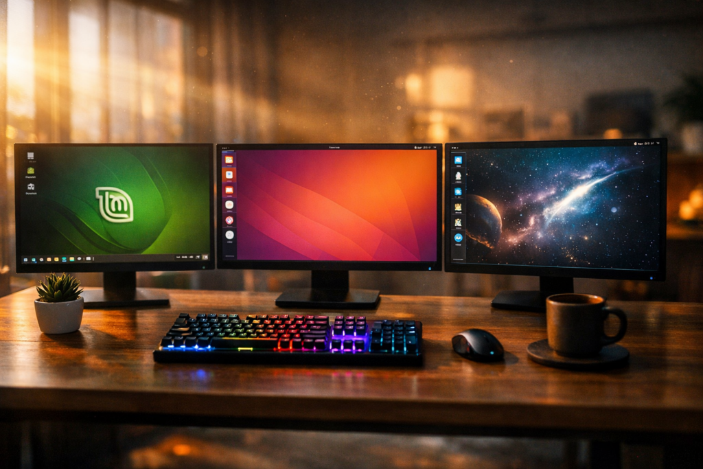 melhor distribuição Linux