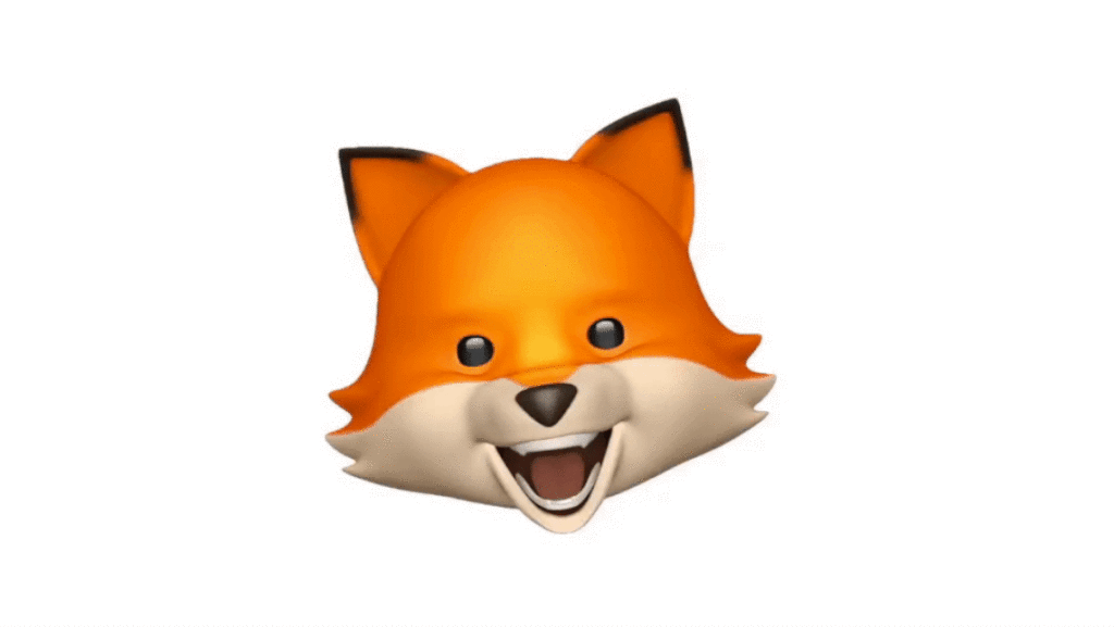 iphonex animoji fox