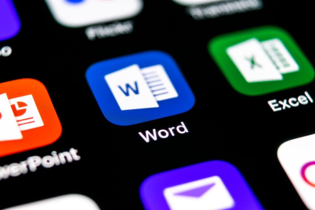 Word para abrir arquivo DOCX