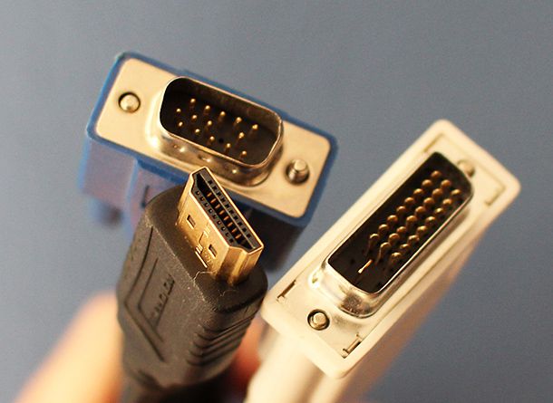 Interfaces VGA DVI HDMI