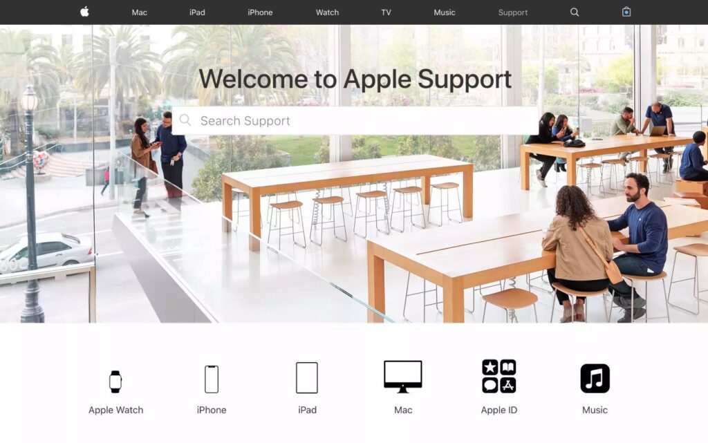 Suporte Apple