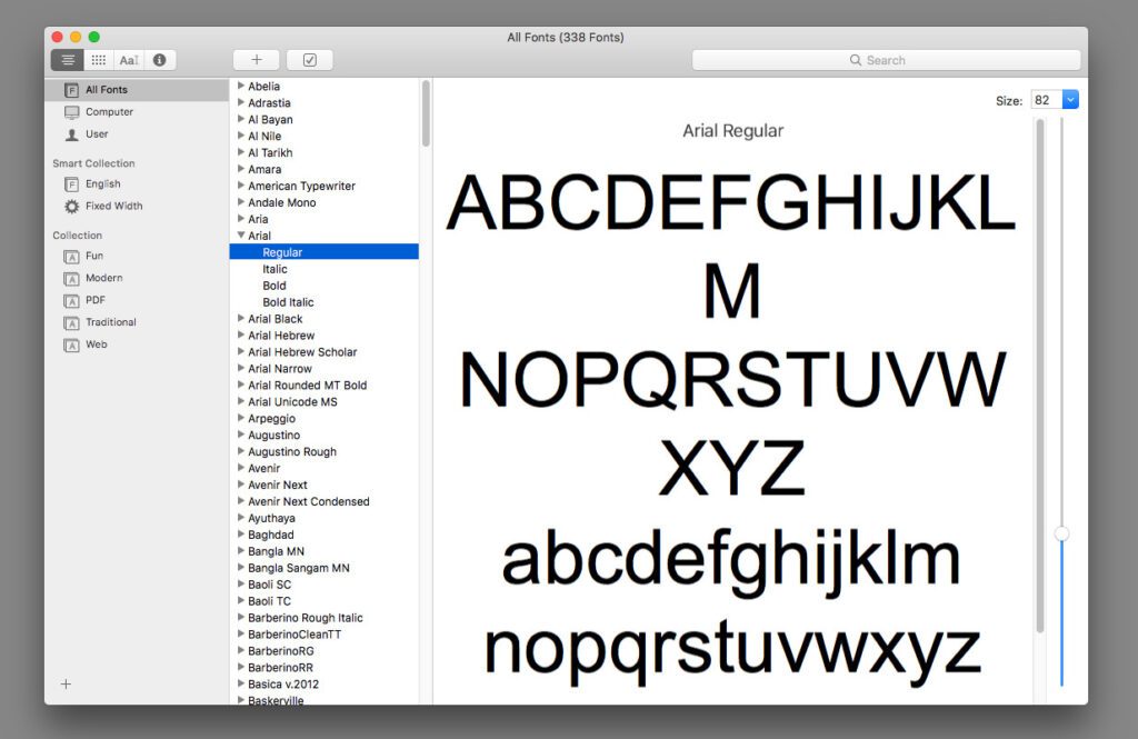 font book