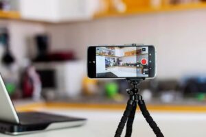 Como adicionar efeito de desfoque de fundo a fotos no Android Android Phone Webcam