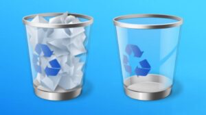 Como esvaziar a lixeira ao desligar o seu PC com Windows limpar lixeira