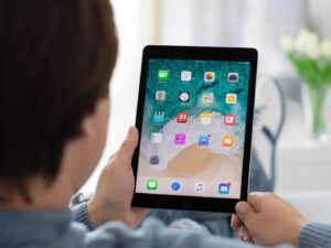 Ipad safari tela apps