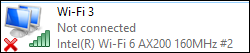 disconnectedWIfiadapter icon
