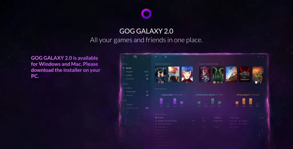 GOG Galaxy 2.0
