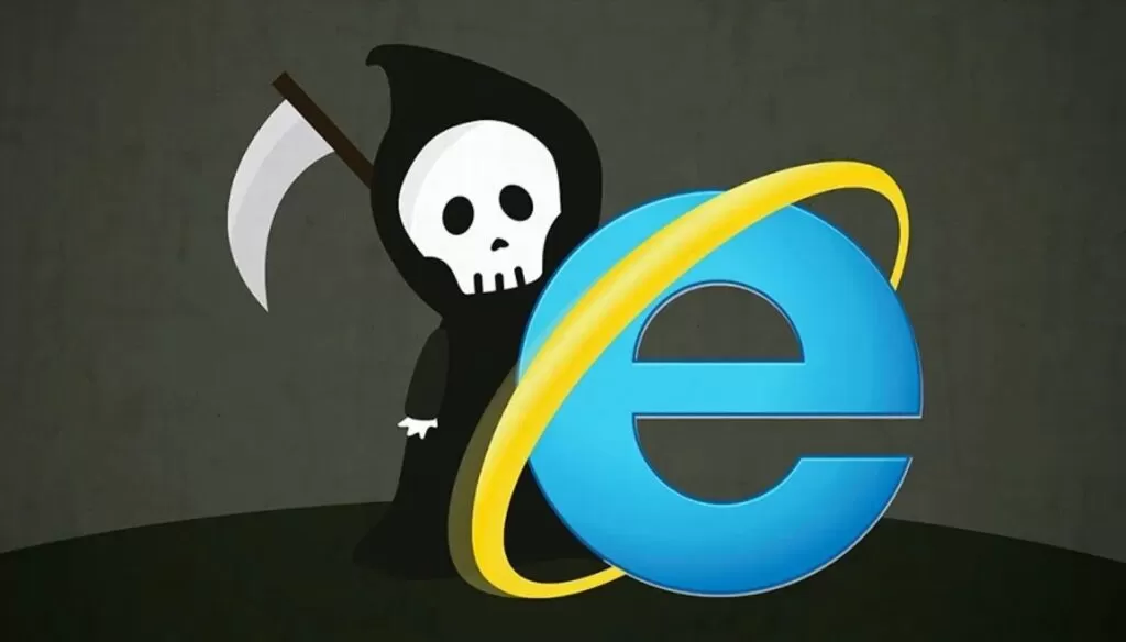 End of IE